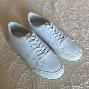 Madewell Womens Sidewalk White Fashion Sneaker Size 8 Medium (B, M)